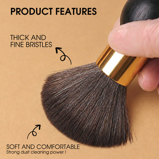 Dust Brush With Wooden Handle