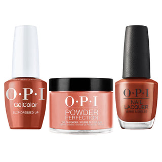 OPI 3 in 1 - F025 Slip Dressed Up - Dip, Gel & Lacquer Matching