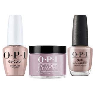 OPI 3 in 1 - F031 Crimp and Proper - Dip, Gel & Lacquer Matching