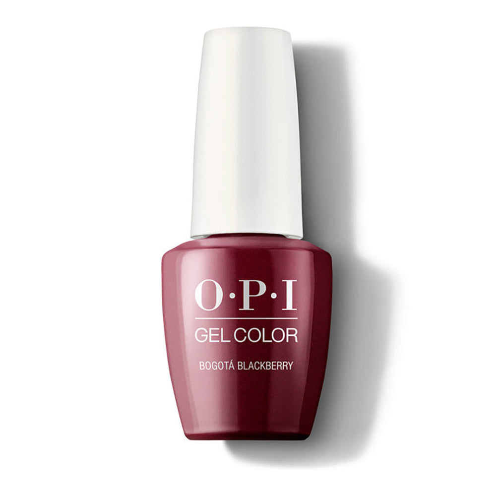 OPI Gel Nail Polish Duo - F52 Bogotá Blackberry - Red Colors