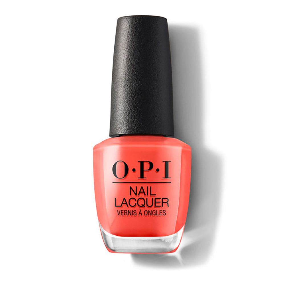 OPI Gel Nail Polish Duo - F81 Living On the Bula-vard! - Orange Colors