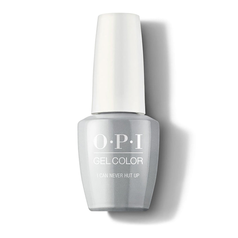 OPI Gel Nail Polish Duo - F86 I Can Never Hut Up - Gray Colors