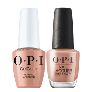 OPI Gel Nail Polish Duo - GLF027 Flannel Aerobics - Gel Polish 0.5oz