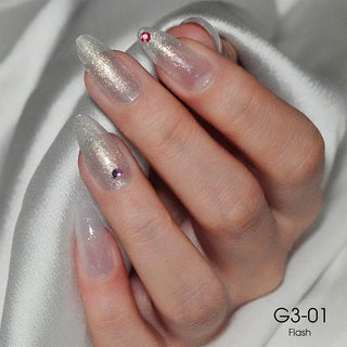 LAVIS Glitter G03 - Gel Polish 0.5 oz - Barbie Collection