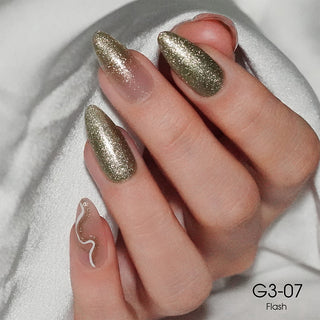 LAVIS Glitter G03 - Gel Polish 0.5 oz - Barbie Collection