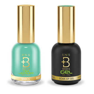 SNS Pro Gel Nail Polish Duo - GB-102 - Yellow Green Collection
