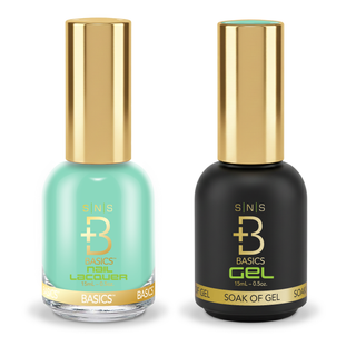 SNS Pro Gel Nail Polish Duo - GB-111 - Yellow Green Collection