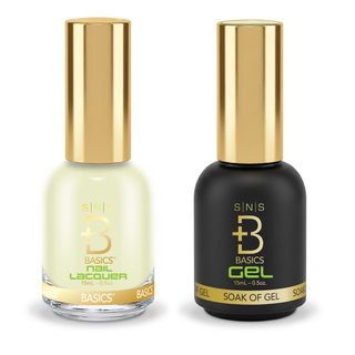 SNS Pro Gel Nail Polish Duo - GB-018 - Yellow Green Collection