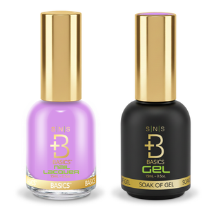 SNS Pro Gel Nail Polish Duo - GB-053 - Yellow Green Collection