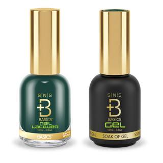 SNS Pro Gel Nail Polish Duo - GB-063 - Yellow Green Collection
