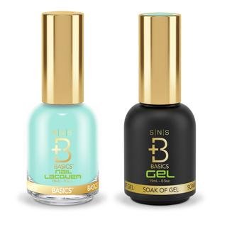 SNS Pro Gel Nail Polish Duo - GB-064 - Yellow Green Collection