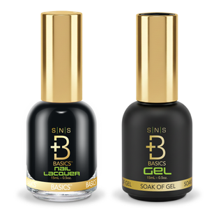 SNS Pro Gel Nail Polish Duo - GB-074 - Yellow Green Collection