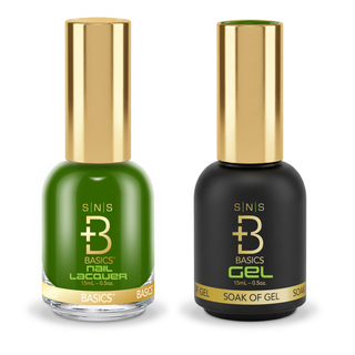 SNS Pro Gel Nail Polish Duo - GB-077 - Yellow Green Collection