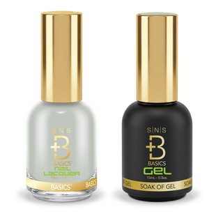 SNS Pro Gel Nail Polish Duo - GB-080 - Yellow Green Collection
