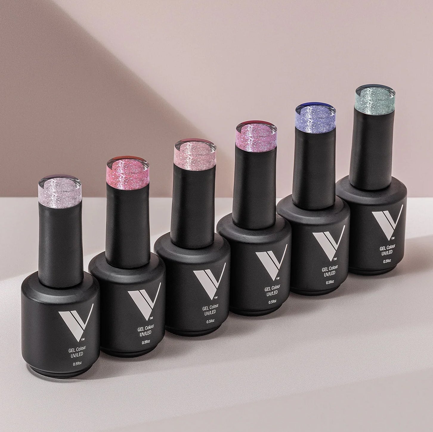  Valentino Gel Polish - in Twilight Collection (Holographic Glitter) - #139, #140, #141, #142, #143, #144 by Valentino sold by DTK Nail Supply