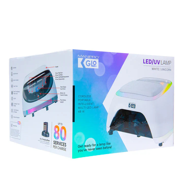 KUPA MANIPro Glo LED/UV Nail Lamp - White Unicorn