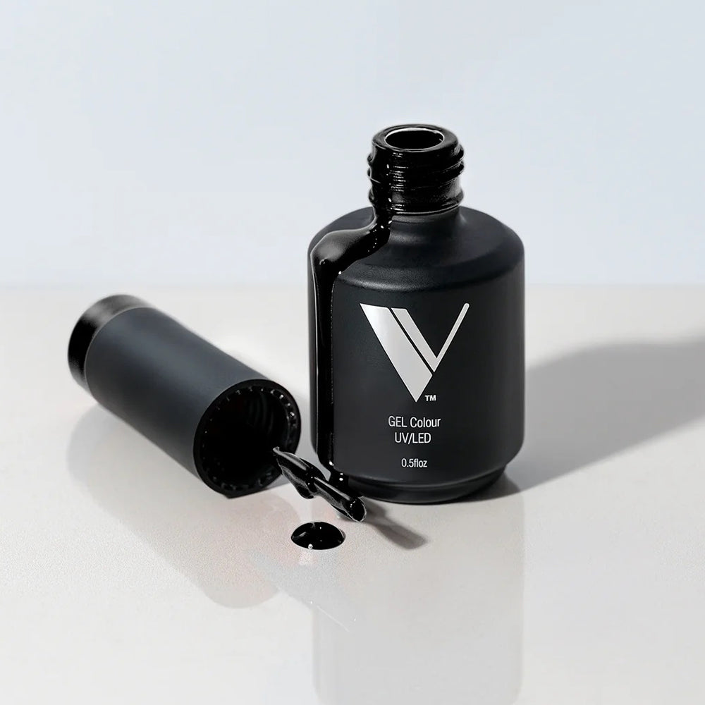  Valentino Gel Polish - 048 (BLACK) by Valentino sold by DTK Nail Supply