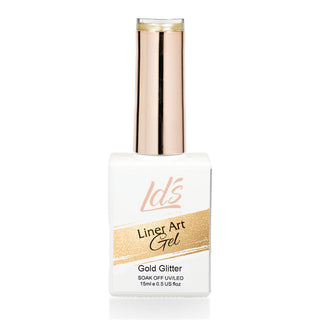 LDS Liner Art Gold Glitter