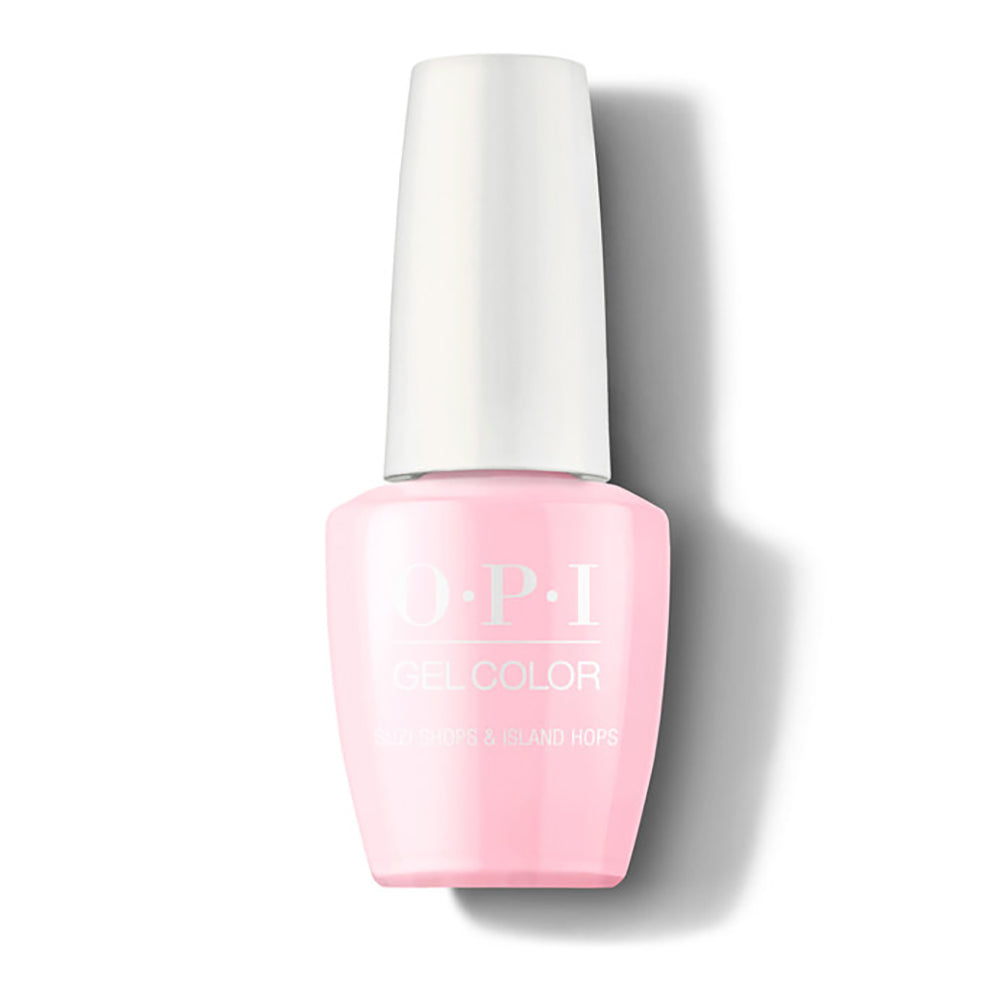 OPI Gel Nail Polish Duo - H71 Suzi Shops & Island Hops - Pink Colors