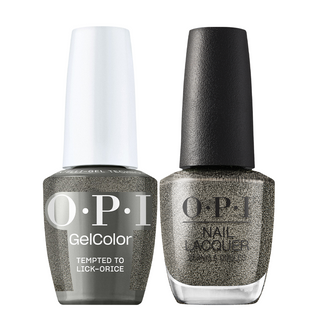OPI Gel Nail Polish Duo - HPS03 Tempted to Lick-orice - Gel Polish 0.5oz