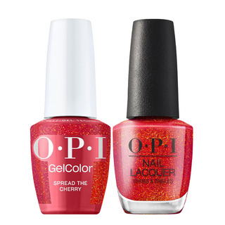 OPI Gel Nail Polish Duo - HPS04 Spread the Cherry - Gel Polish 0.5oz