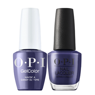 OPI Gel Nail Polish Duo - HPS11 Havin' a Candy Ol' Time - Gel Polish 0.5oz
