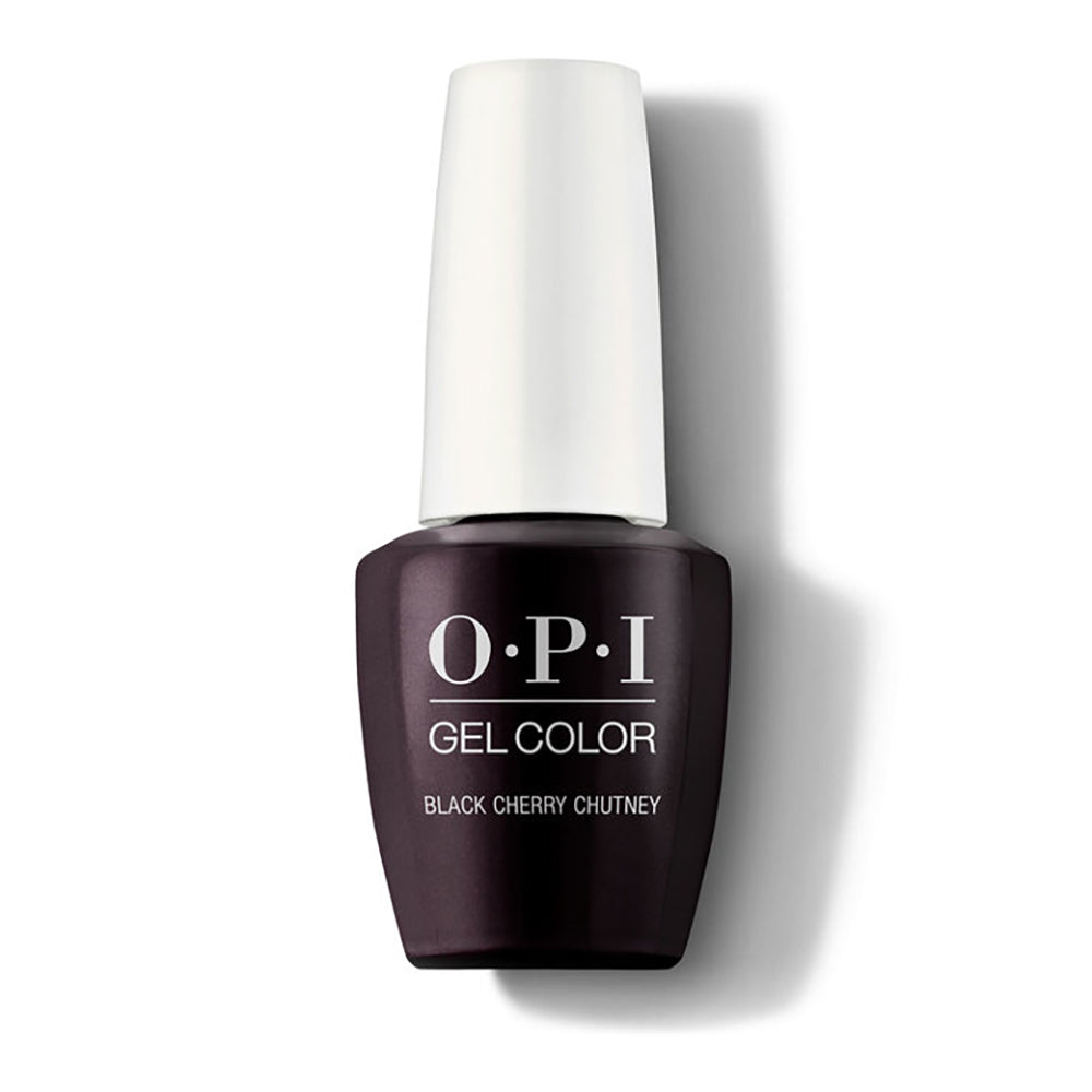 OPI Gel Nail Polish Duo - I43 Black Cherry Chutney - Purple Colors