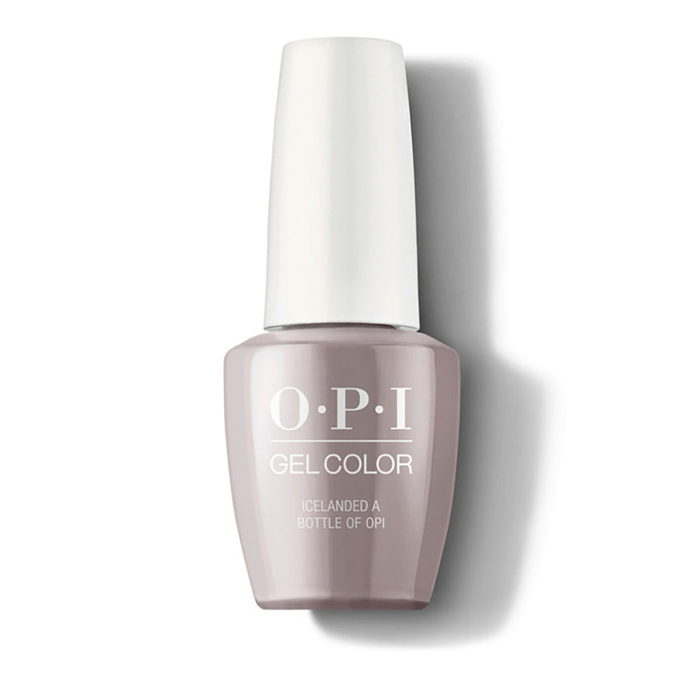 OPI Gel Nail Polish Duo - I53 Icelanded a Bottle of OPI - Brown Colors