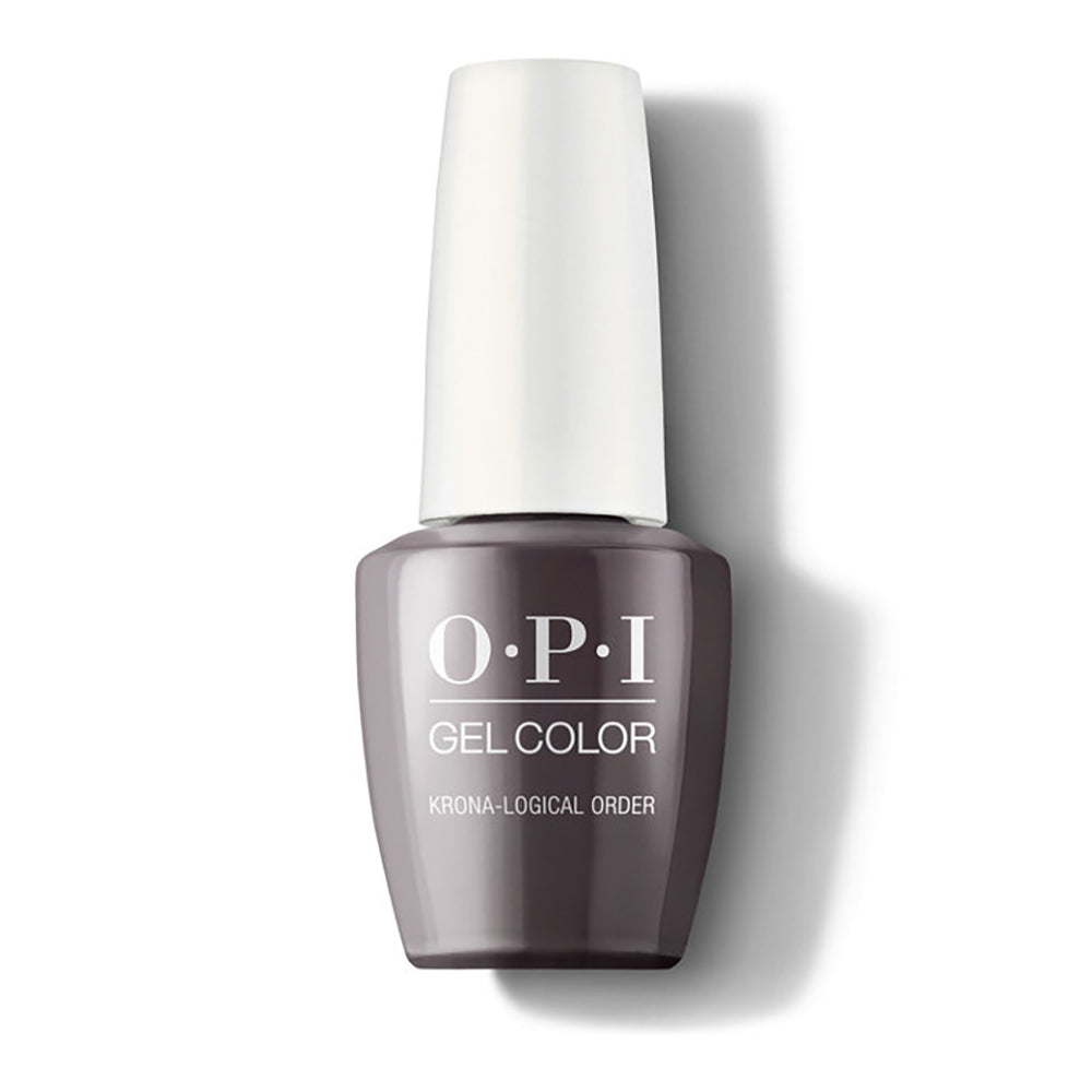 OPI Gel Nail Polish Duo - I55 Krona-logical Order - Brown Colors