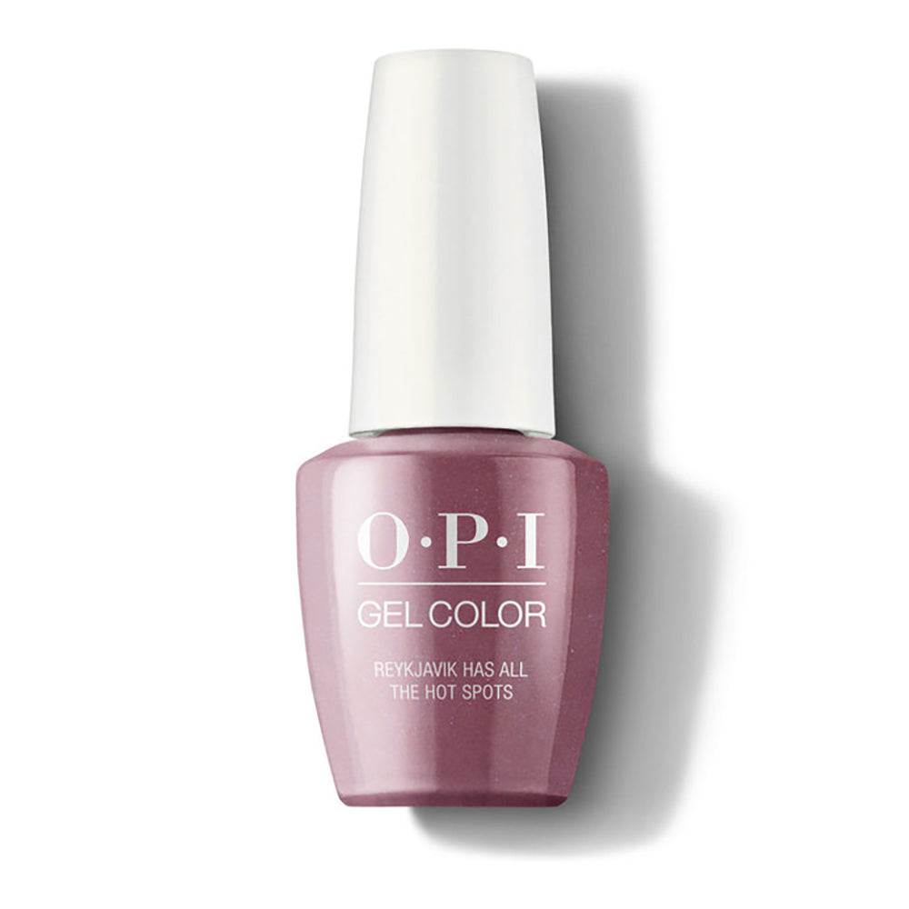 OPI Gel Nail Polish Duo - I63 Reykjavik Has All the Hot Spots - Purple Colors