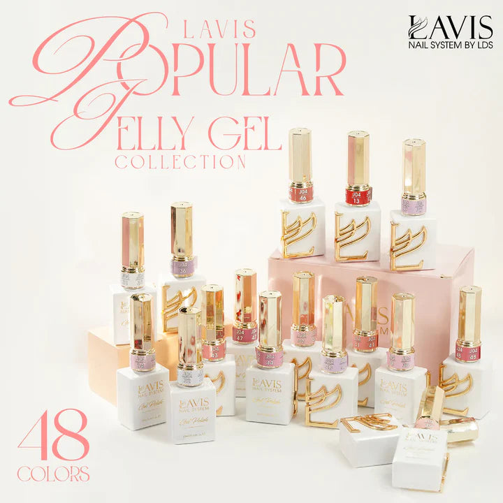 Jelly Gel Polish Colors - Lavis J04-24 - Popular Jelly Collection