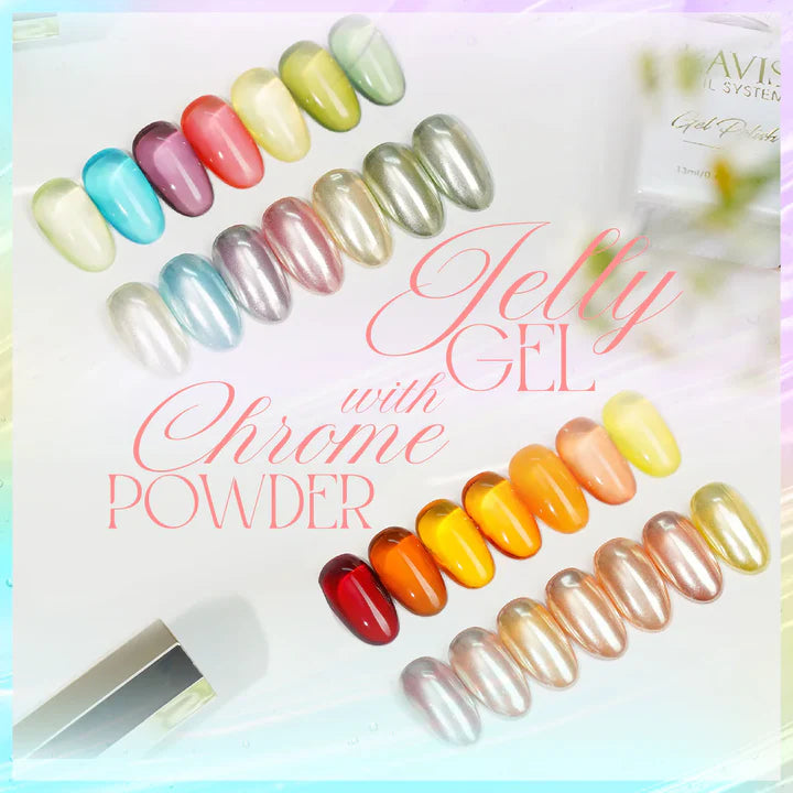 Jelly Gel Polish Colors - Lavis J04-10 - Popular Jelly Collection