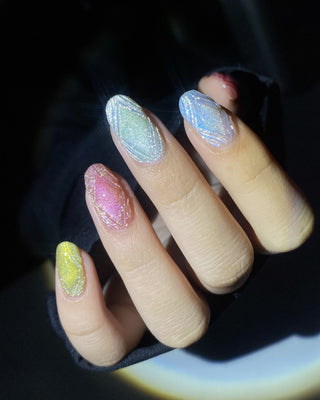 LAVIS 9D Cat Eyes CE12 (Ver1) - Set 12 Colors - Gel Polish 0.5 oz - Artic Jewel Collection