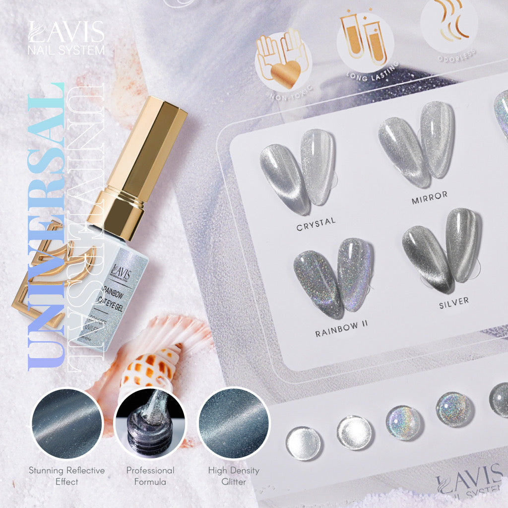 LAVIS Crystal Cat Eye Gel - Universal Cat Eye Collection