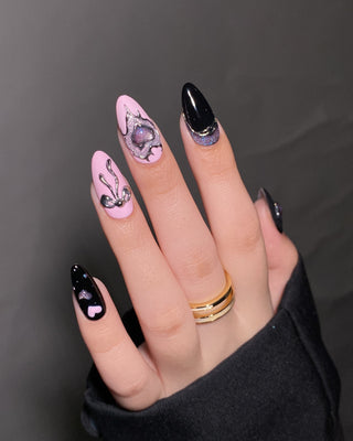 LAVIS Gel Polish Super Black - 0.5 oz