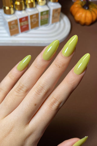 LDS Color Craze Gel Nail Polish - 508 Army Green