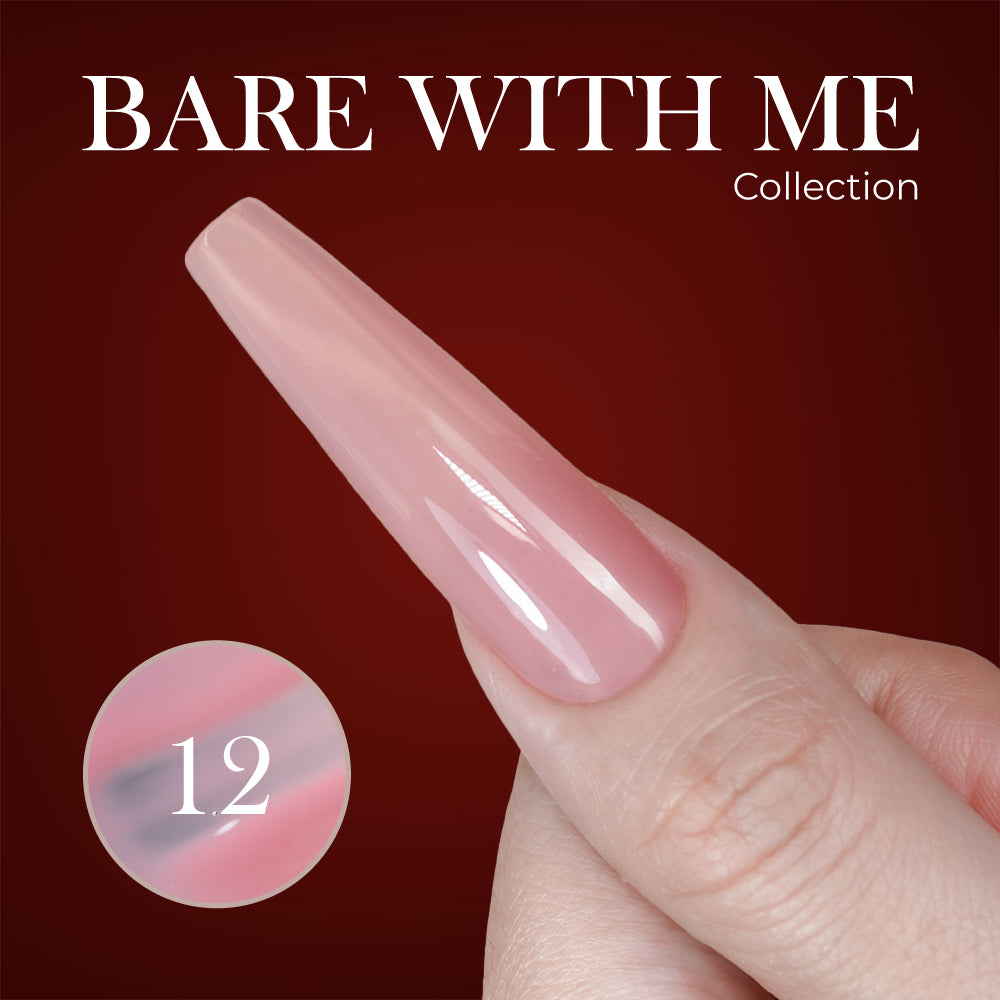 LAVIS J03 - Set 36 Colors - Gel Polish 0.5oz - Bare With Me Collection