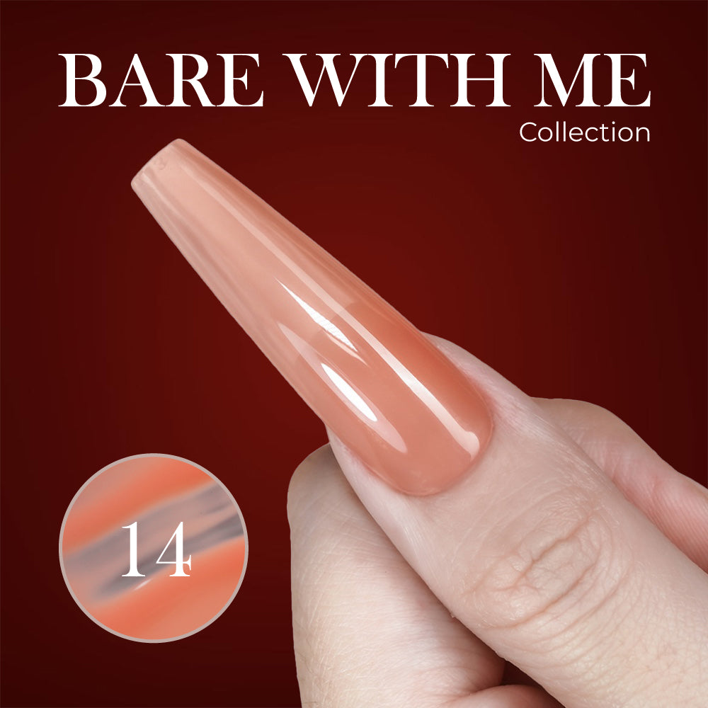 LAVIS J03 - Set 36 Colors - Gel Polish 0.5oz - Bare With Me Collection