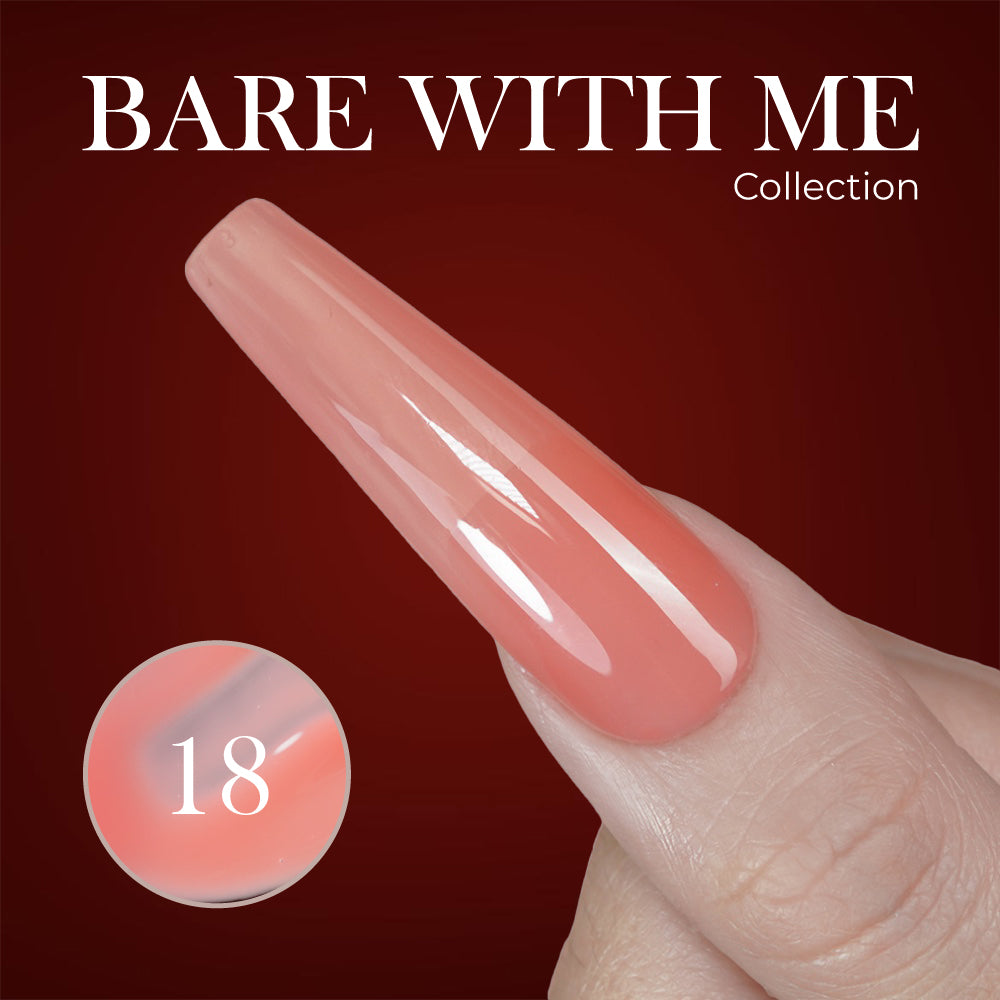 LAVIS J03 - Set 36 Colors - Gel Polish 0.5oz - Bare With Me Collection