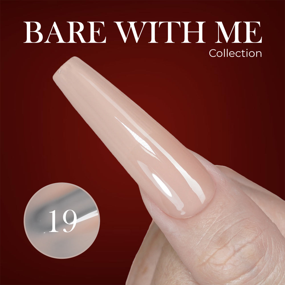 LAVIS J03 - Set 36 Colors - Gel Polish 0.5oz - Bare With Me Collection