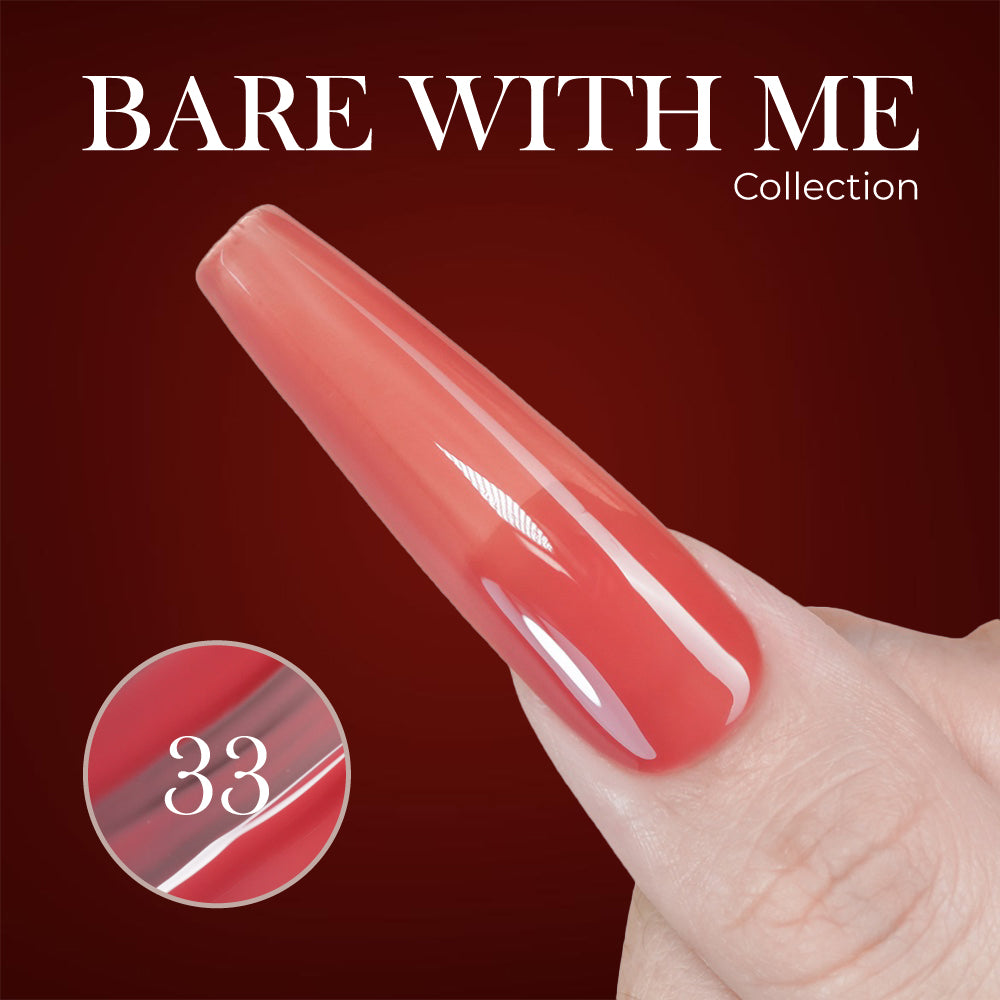 LAVIS J03 - Set 36 Colors - Gel Polish 0.5oz - Bare With Me Collection