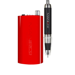 KUPA Passport Nail Drill Complete with Handpiece KP-55 - Red
