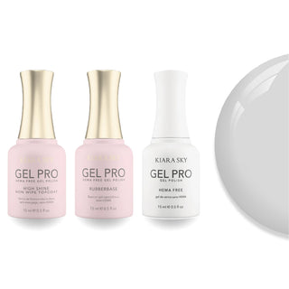 Kiara Sky Gel Pro Polish - Hfg001 True White