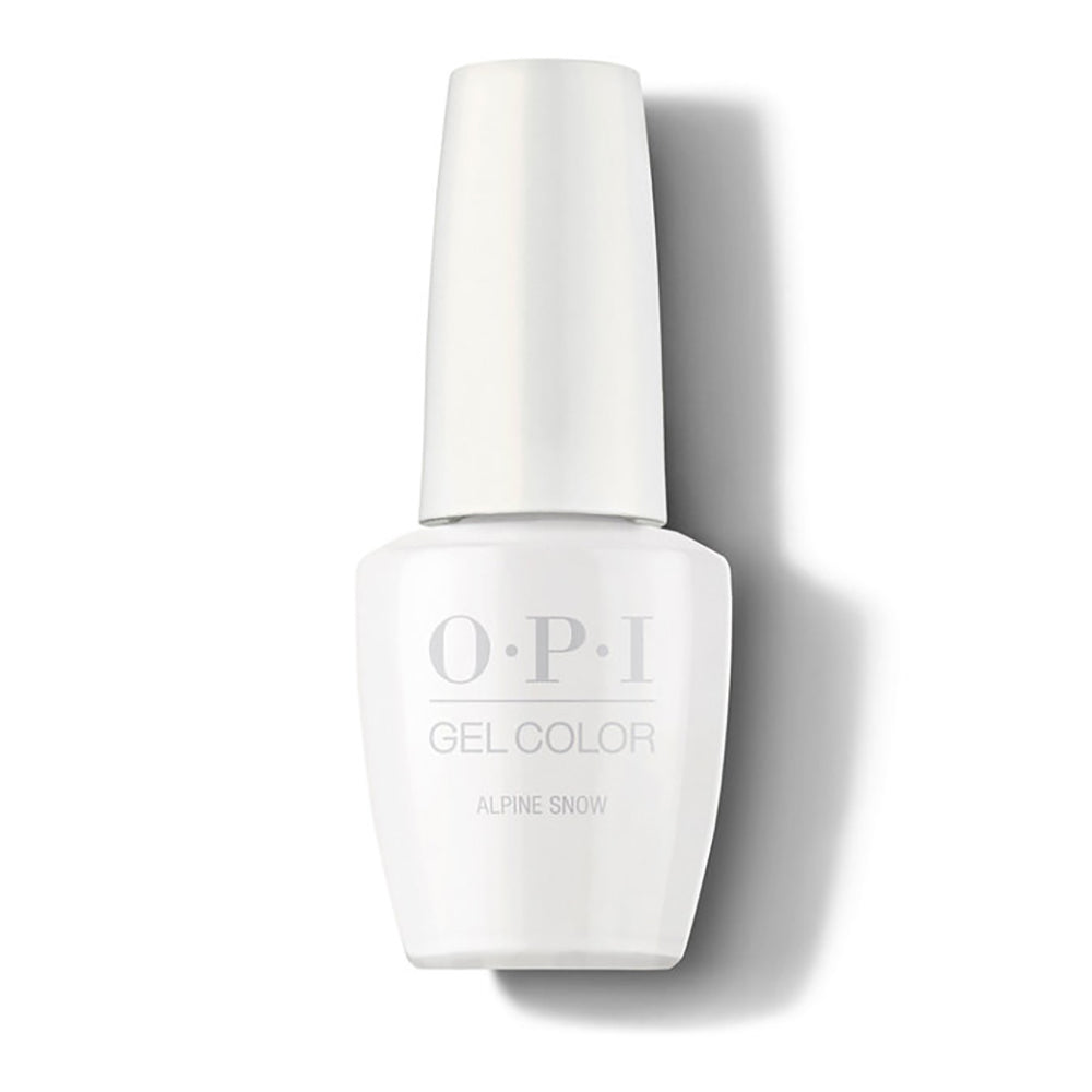 OPI Gel Nail Polish Duo - L00 Alpine Snow - White Colors