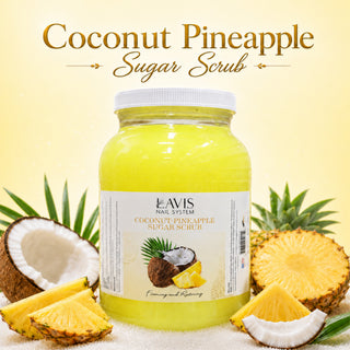 LAVIS - Coconut Pineapple - Sugar Scrub for Pedicure - 1 gallon