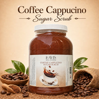 LAVIS - Coffee Cappucino - Sugar Scrub for Pedicure - 1 gallon