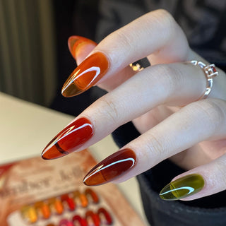 LAVIS AJ - 03 - Gel Polish 0.5 oz - Amber Jelly Collection