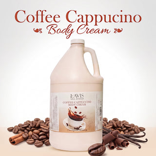 LAVIS - Coffee Cappucino - Body Cream - 1 gallon