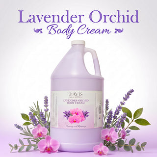 LAVIS - Lavender Orchid - Body Cream - 1 gallon
