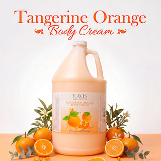 LAVIS - Tangerine Orange - Body Cream - 1 gallon